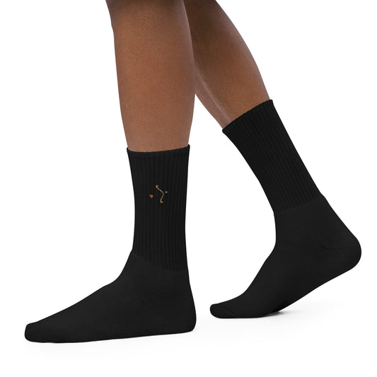socks-from-the-side-with-bow-symbol