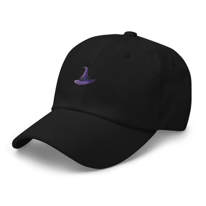 Dad Cap with Witch Hat Symbol