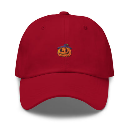 Dad Cap with Pumpkin Symbol