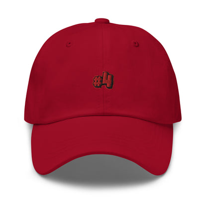 Dad Cap with 4th Place Symbol