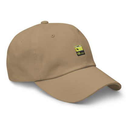 Dad Cap with Battery Symbol