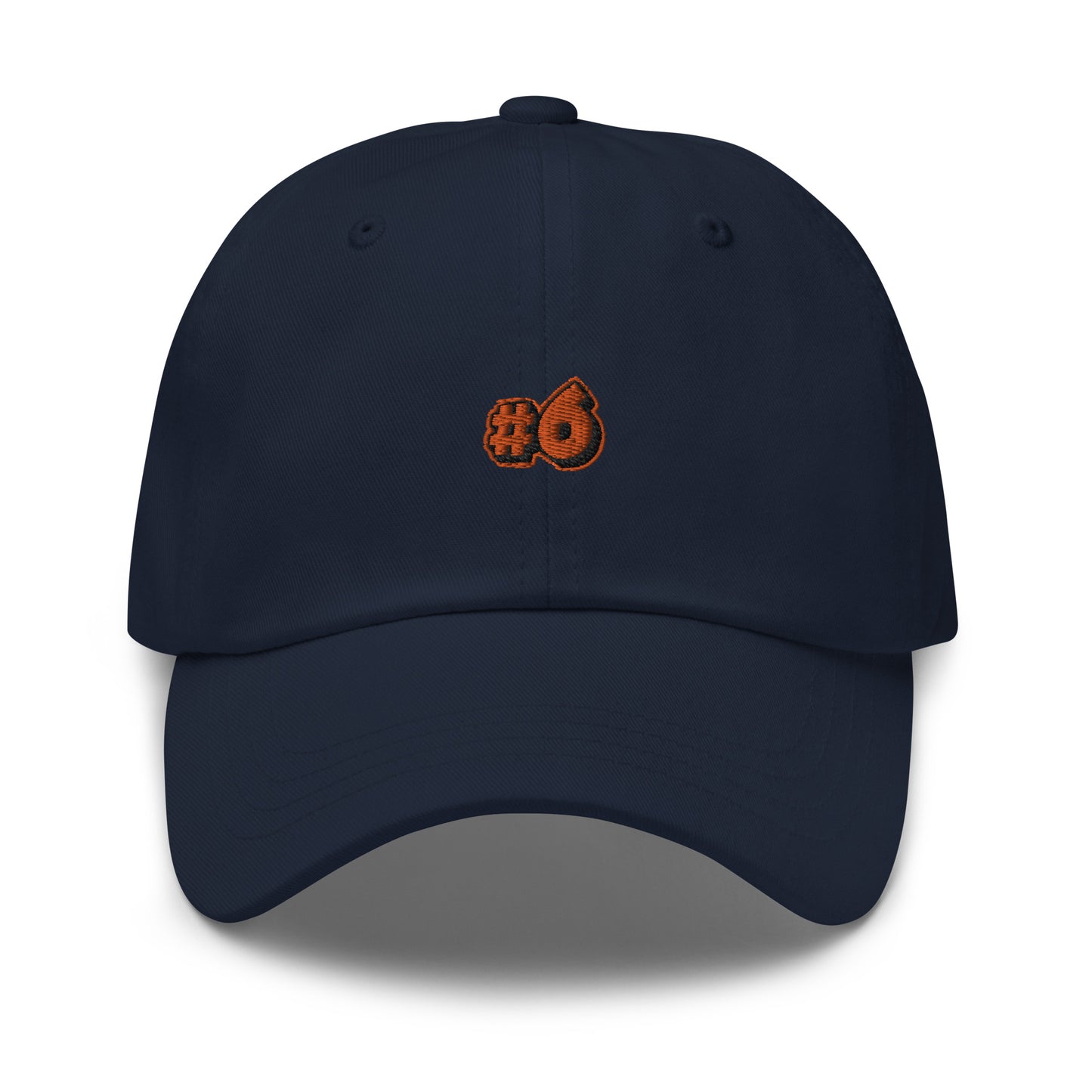Dad Cap with 6th Place Symbol