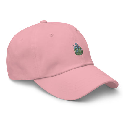 Dad Cap with Octopus in a Backpack Symbol