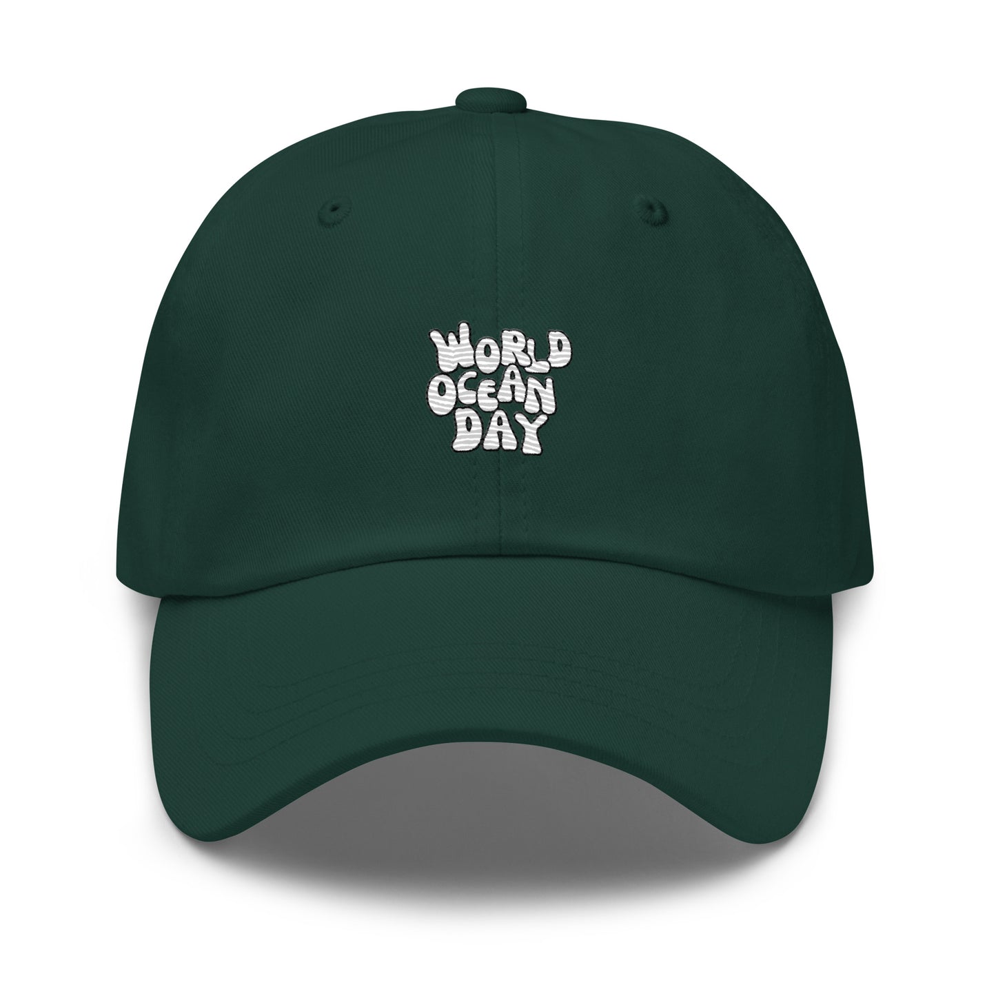 Dad Cap with World Ocean Day Symbol