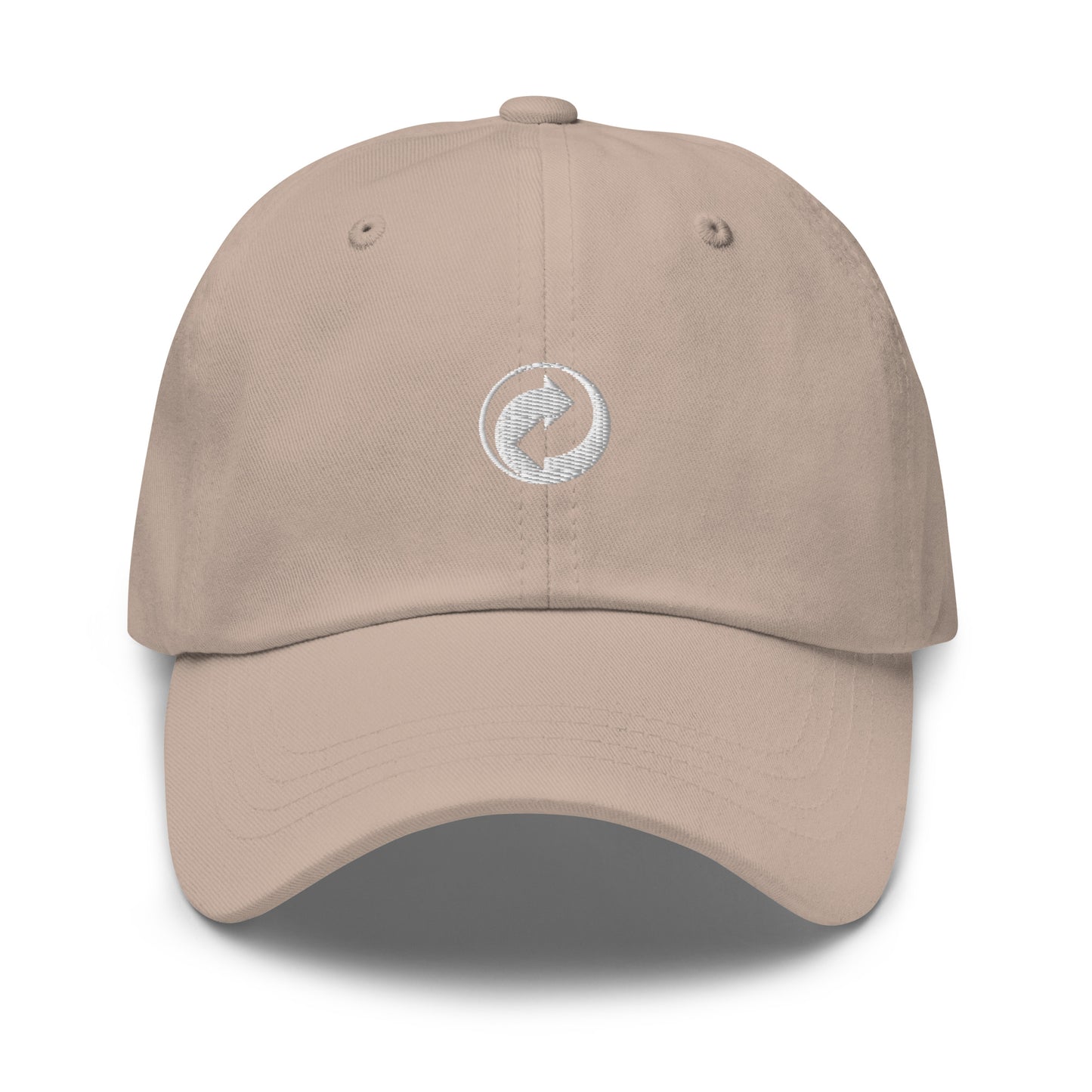 Dad Cap with Recycling Symbol