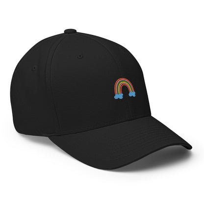 Baseball Cap with Rainbow Symbol