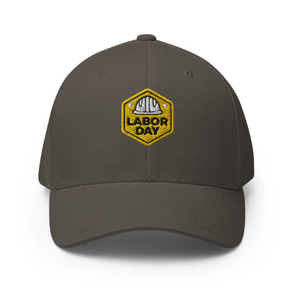 Baseball Cap with Labor Day Symbol