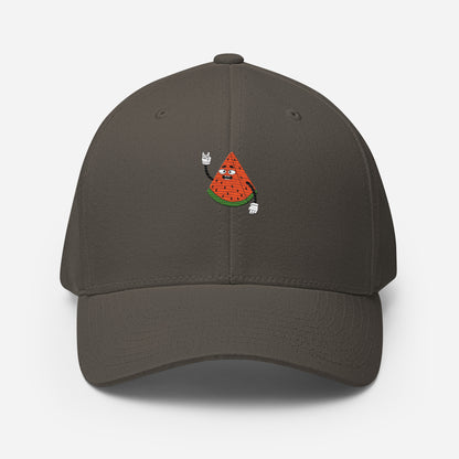 Baseball Cap with Watermelon Symbol