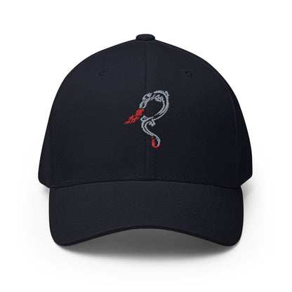 Baseball Cap with Dragon Symbol