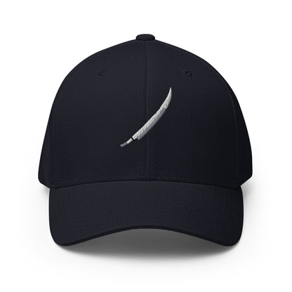 Baseball Cap with Sword Symbol
