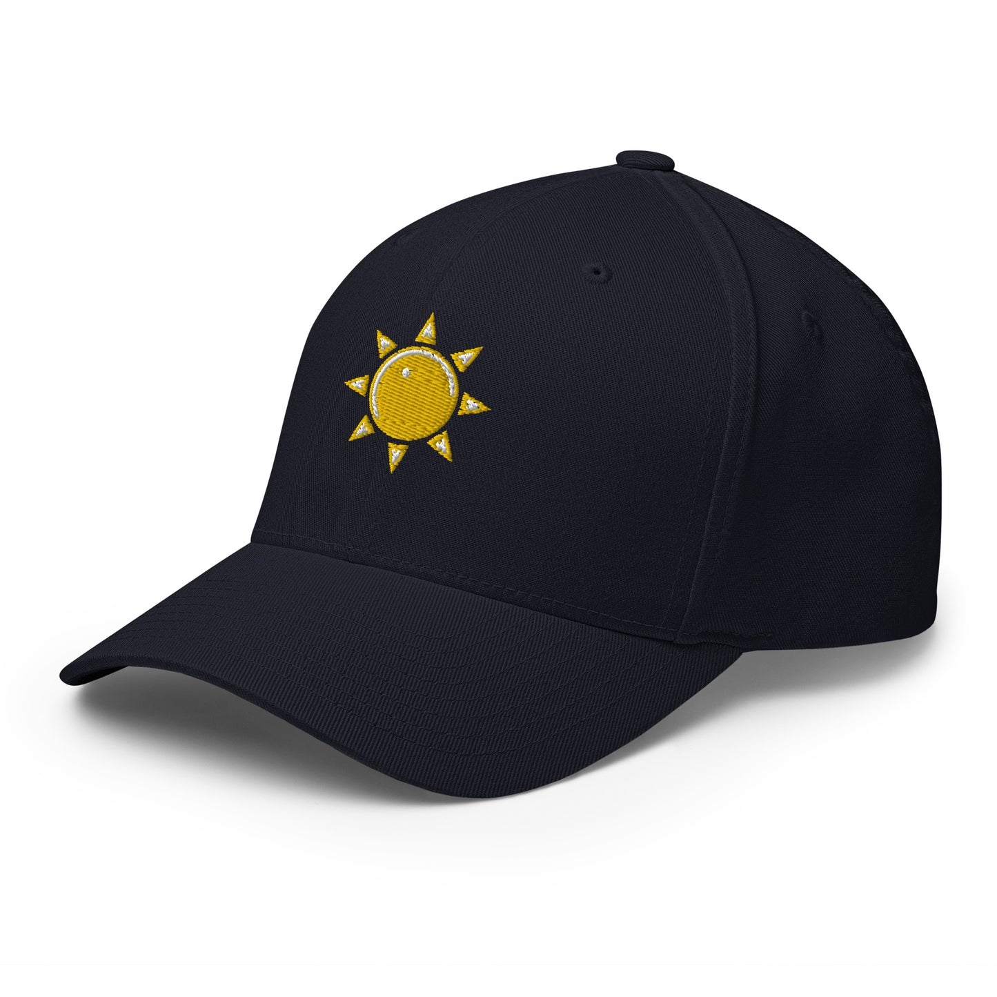 Baseball Cap with Sun Symbol