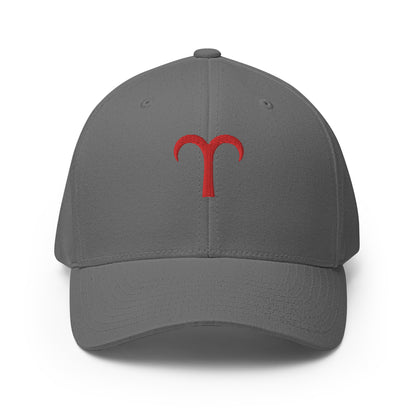 Baseball Cap with Aries Symbol