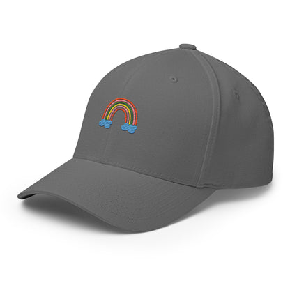 Baseball Cap with Rainbow Symbol