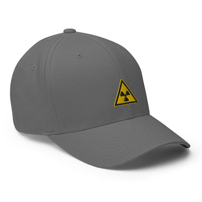 Baseball Cap with Nuclear Warning Symbol