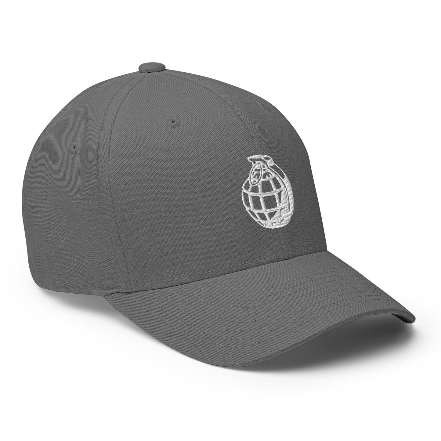 Baseball Cap with Grenade Symbol