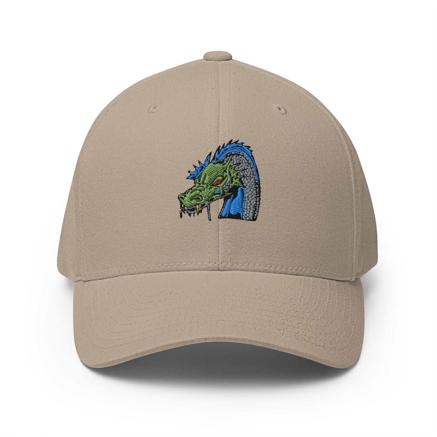 Baseball Cap with Green Dragon Symbol