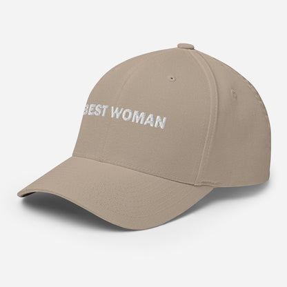 Baseball Cap with Best-woman Symbol