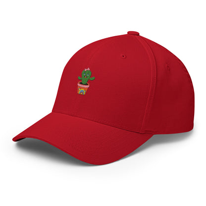 Baseball Cap with Cactus Symbol
