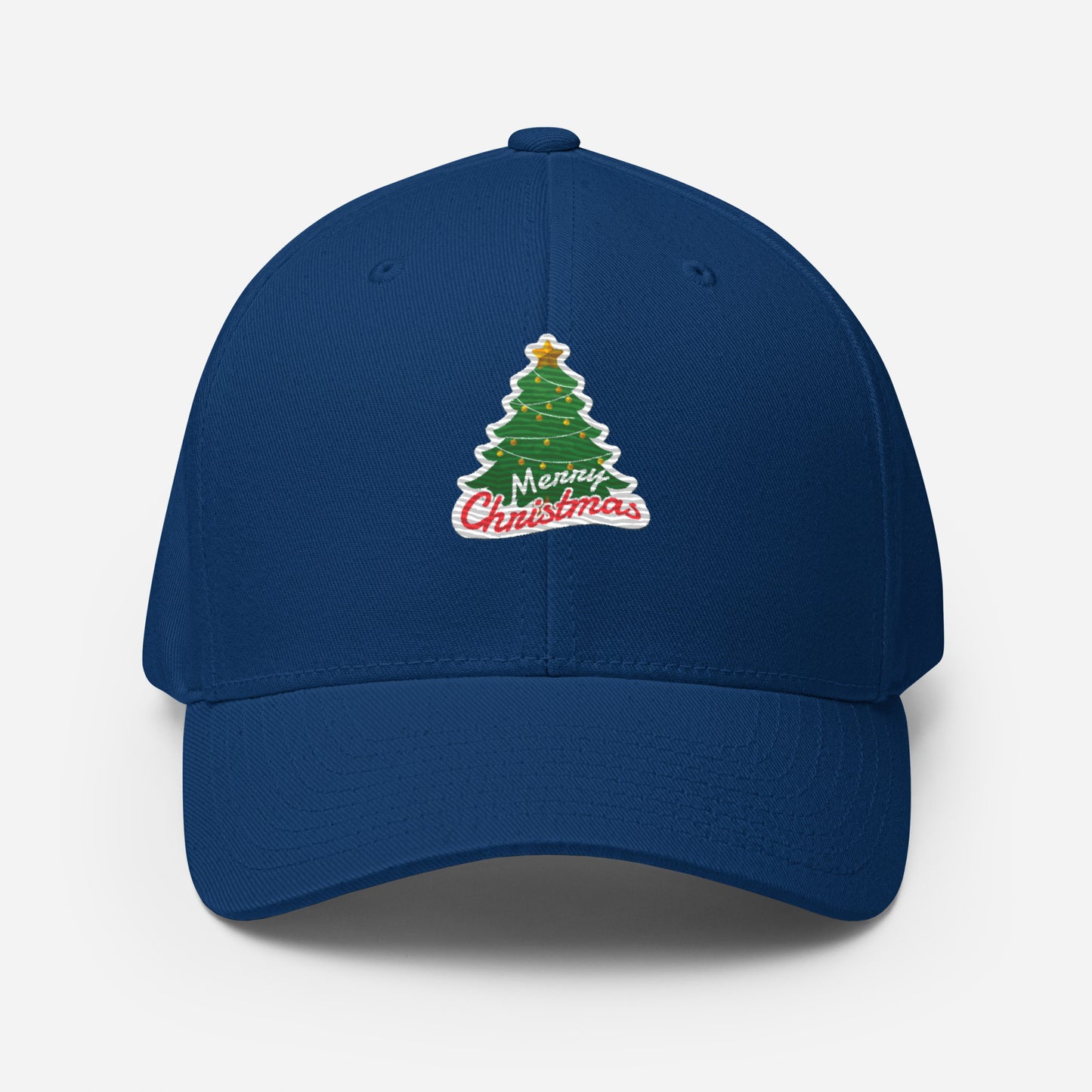 Baseball Cap with Christmas Tree Symbol