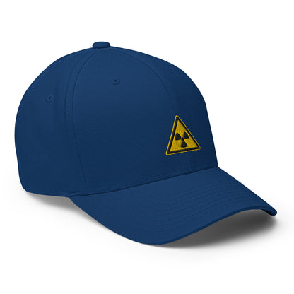 Baseball Cap with Nuclear Warning Symbol