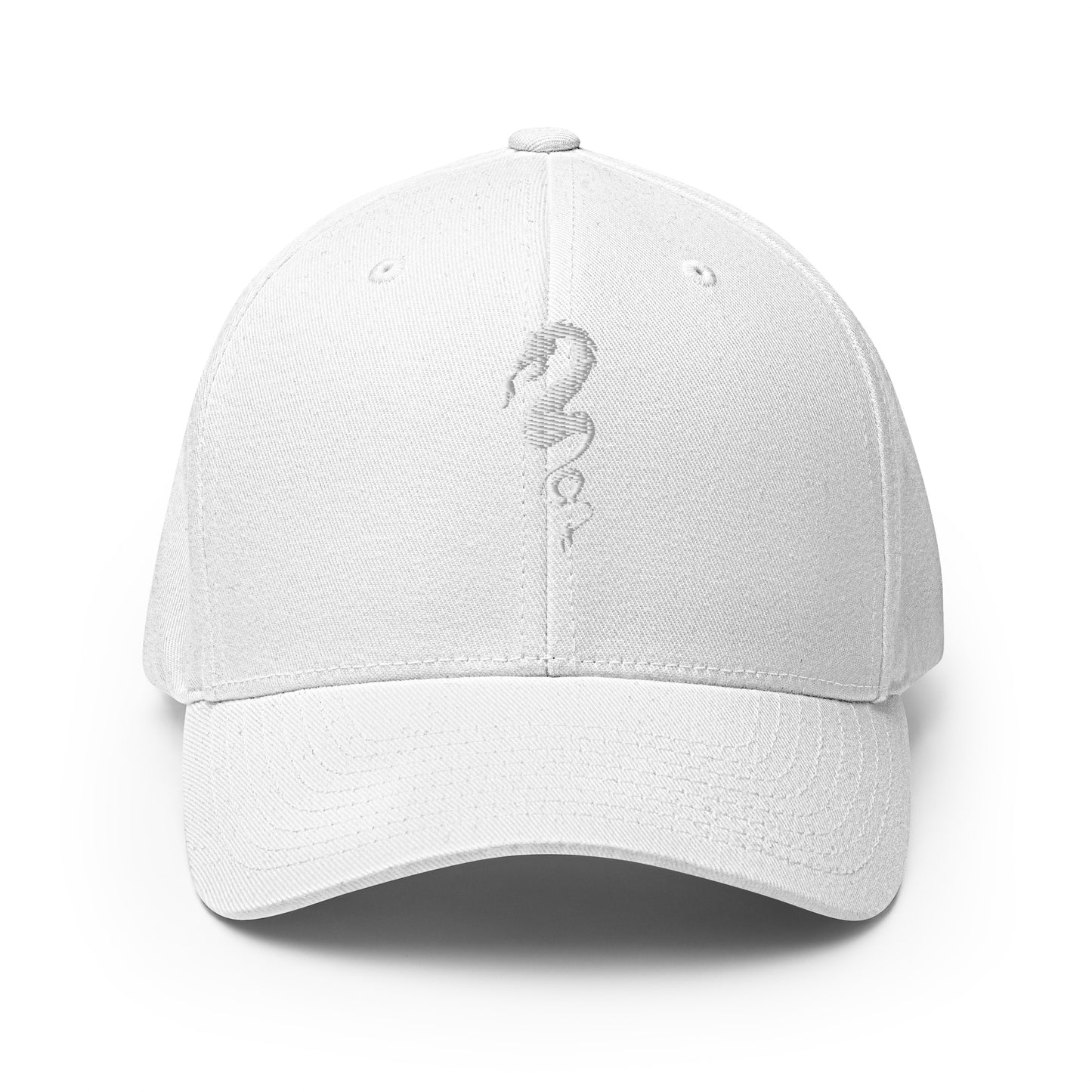 Baseball Cap with Curly Dragon Symbol