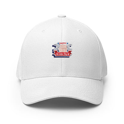Baseball Cap with Labor Day Symbol