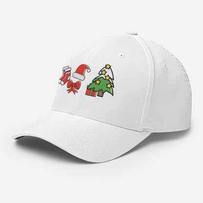 Baseball Cap with Christmas Madness Symbol