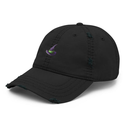 Trucker Cap with Witch Hat Symbol
