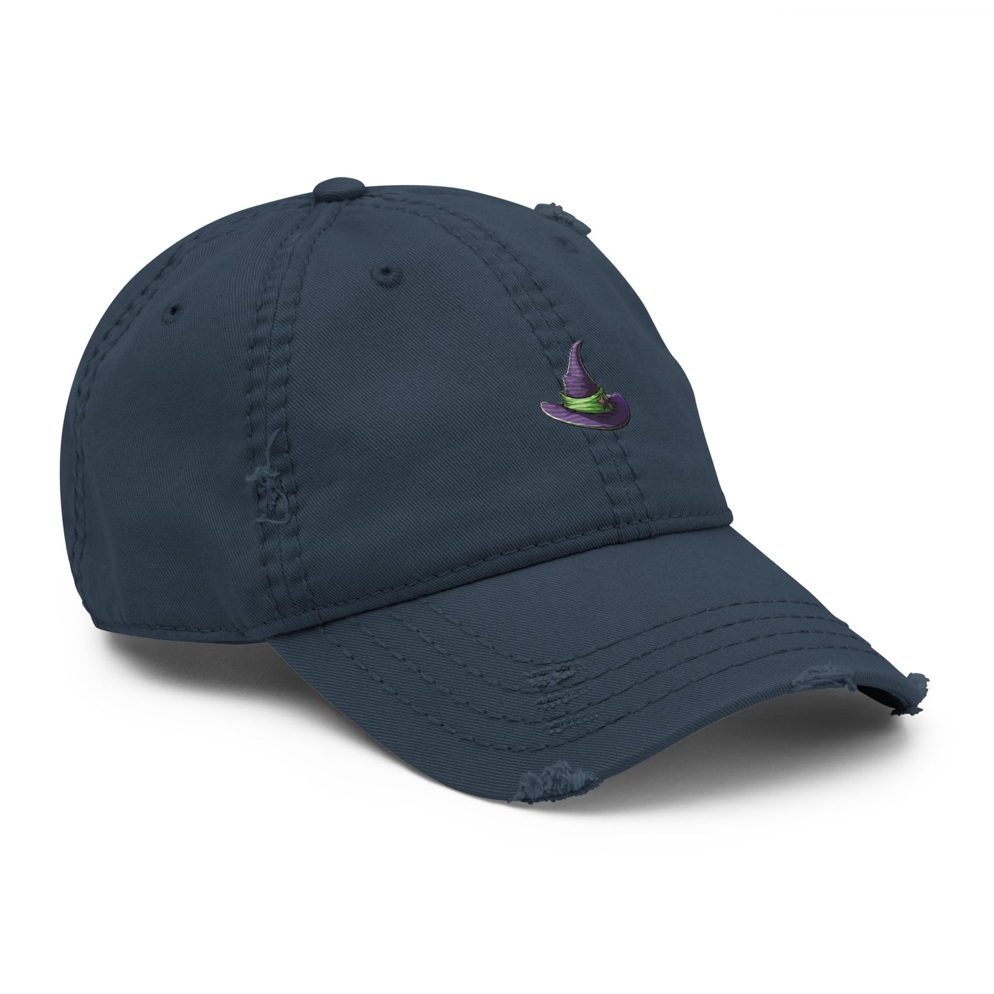 Trucker Cap with Witch Hat Symbol