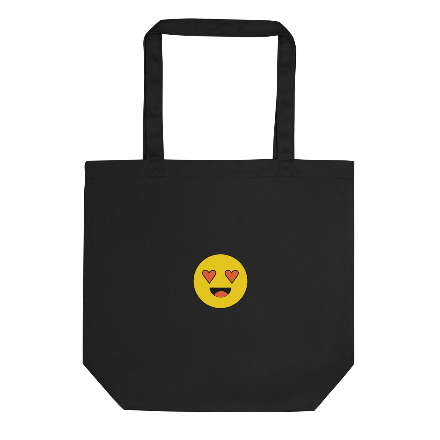 Large Eco Tote with Emoji Symbol