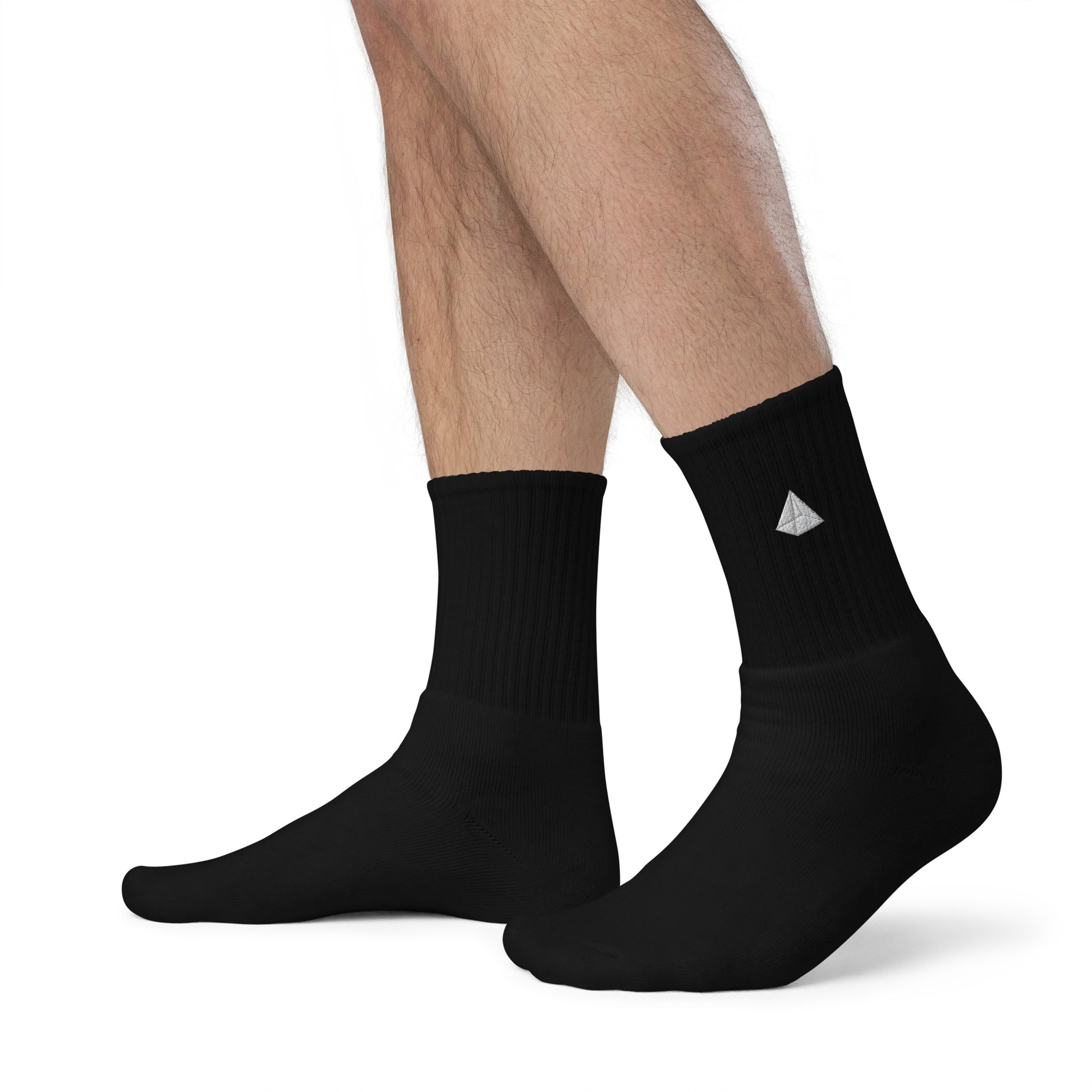 socks-from-the-side-with-pyramid-symbol