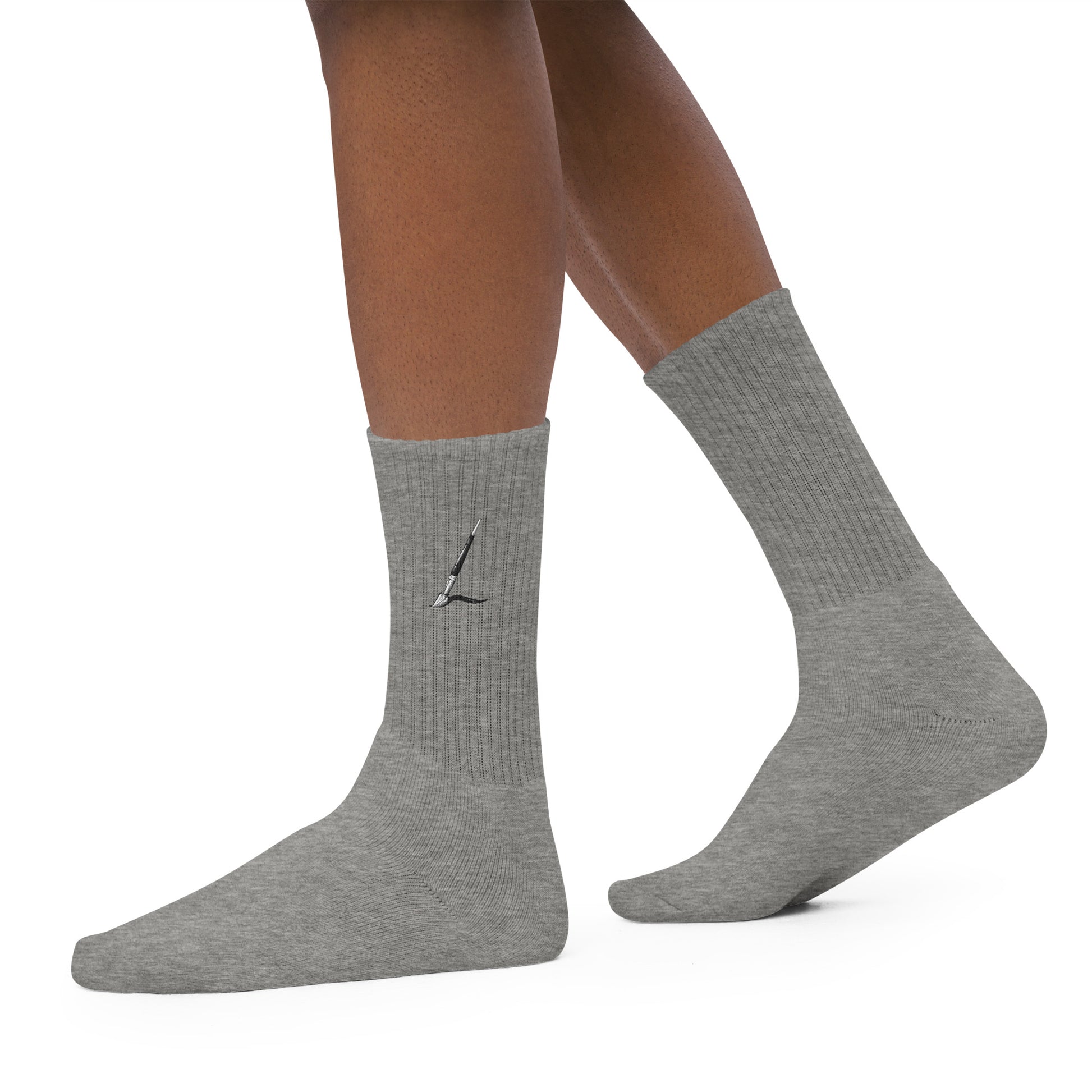 socks-from-the-side-with-paintbrush-symbol