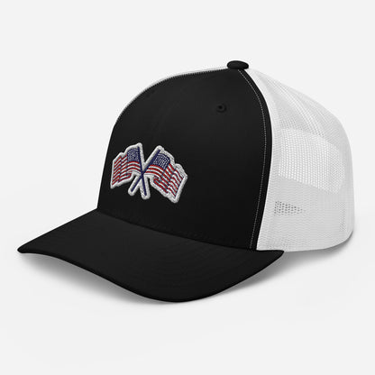 Mesh Cap with Presidents Day Symbol