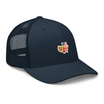 Mesh Cap with Martin Luther King Day Symbol
