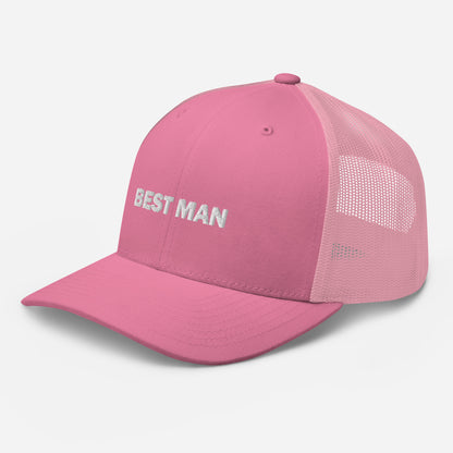 Mesh Cap with Best Man Symbol