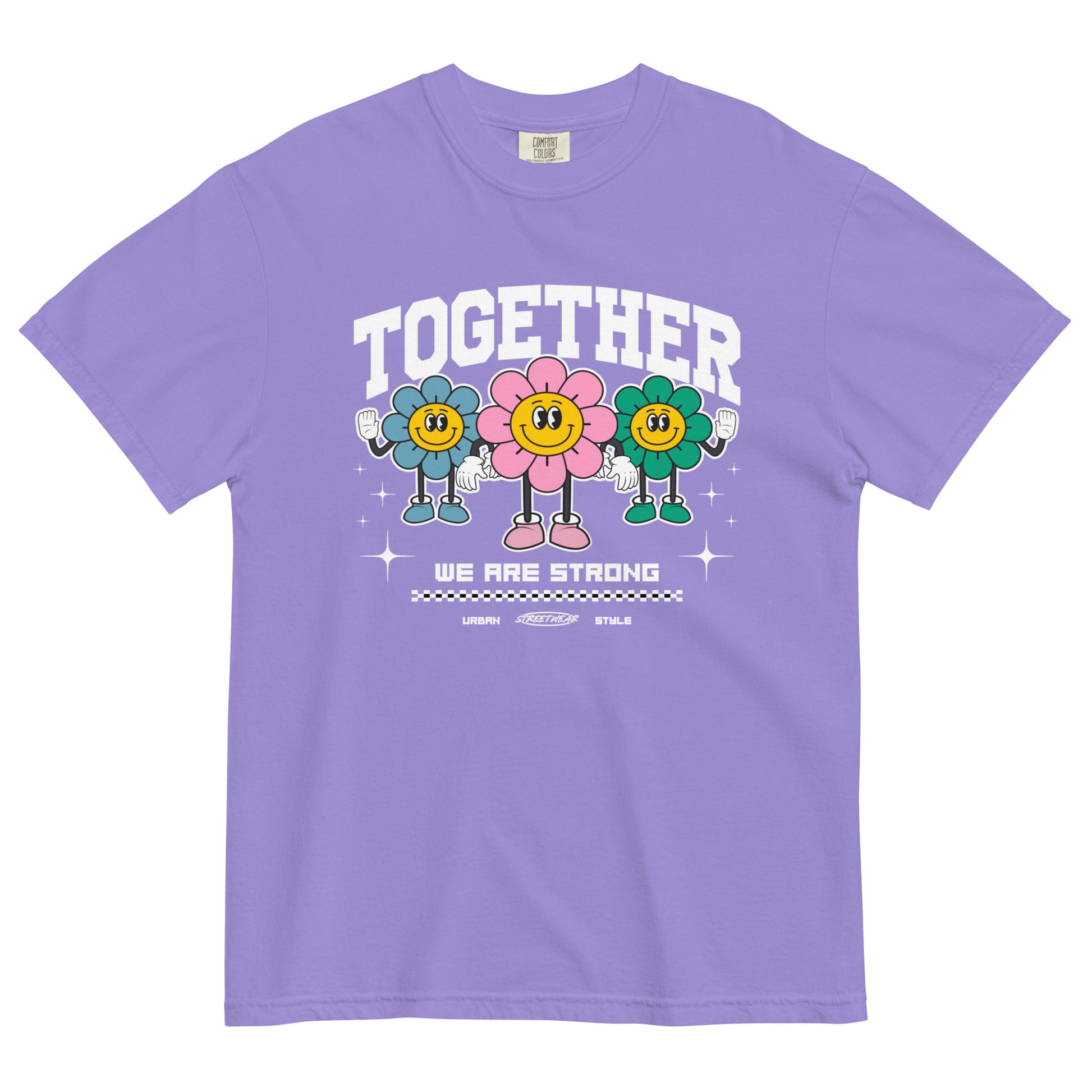 t-shirt-from-the-front-with-flowers-symbol