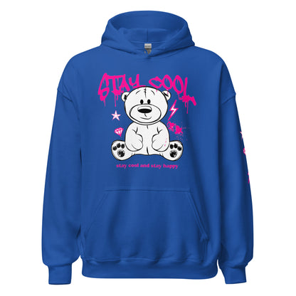 Heavy Blend Hoodie with Stay Cool Symbol